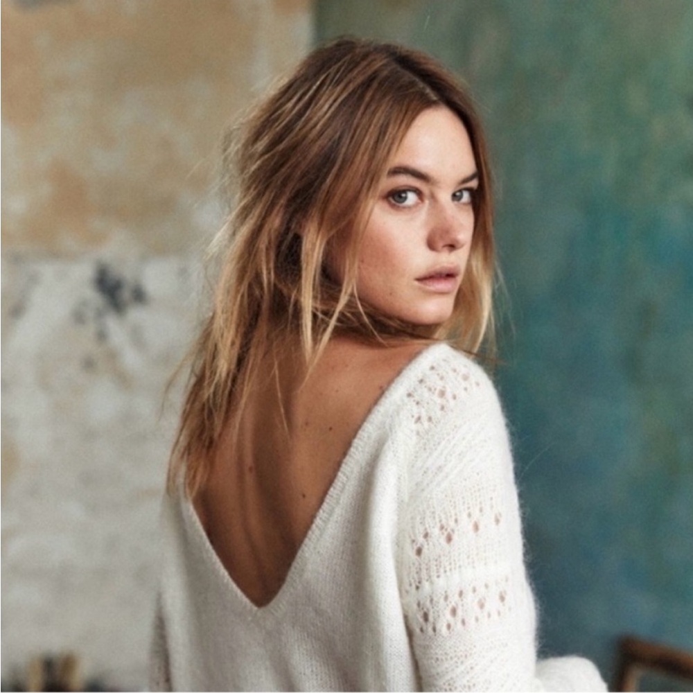SÉZANE Ecru Jumper